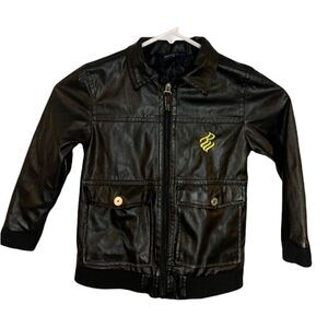 4T Rocawear Vegan leather jacket